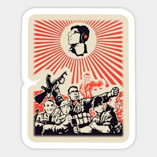 Commie Bros SHIRT Sticker